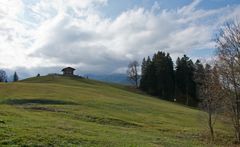 Auf dem Eckbauer (1.237 m) bei Garmisch-Partenkirchen .