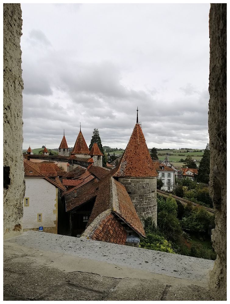 Auf dem Eckturm