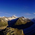 Auf dem Eggishorn...