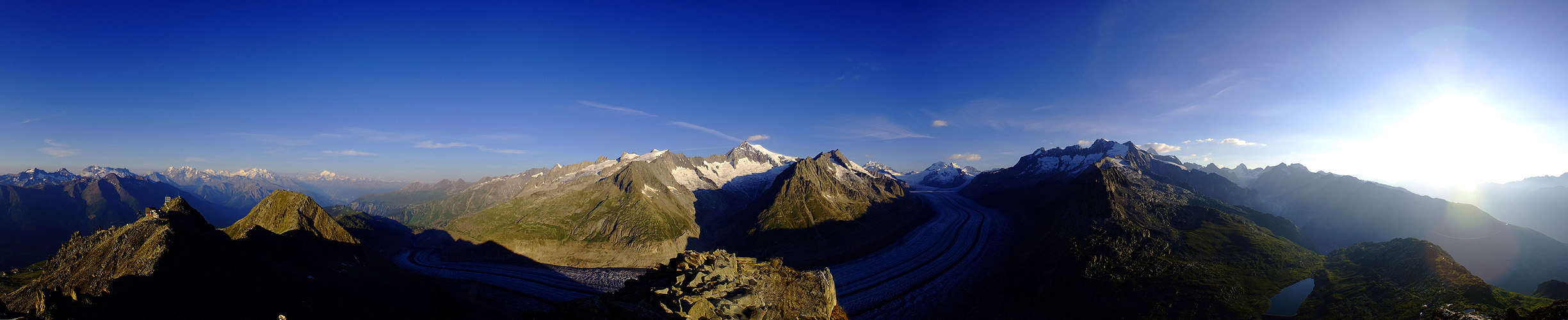 Auf dem Eggishorn...