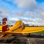 Auf dem ehemaligen Heimatflugplatz