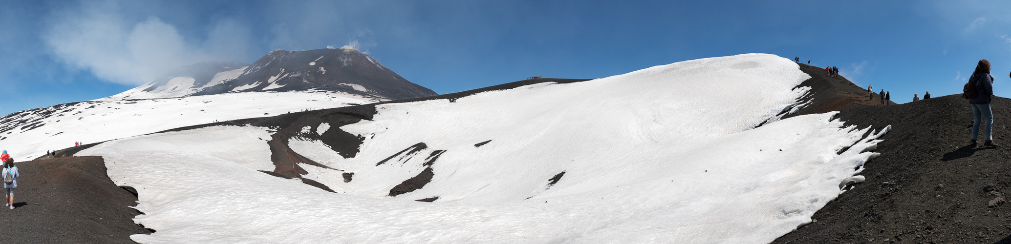 Auf dem Etna