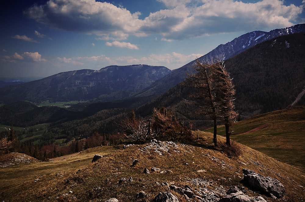 auf dem Faden Schneeberg