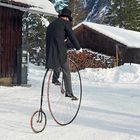 Auf dem Fahrrad - à bicyclette - "Belle Epoque", Kandersteg!
