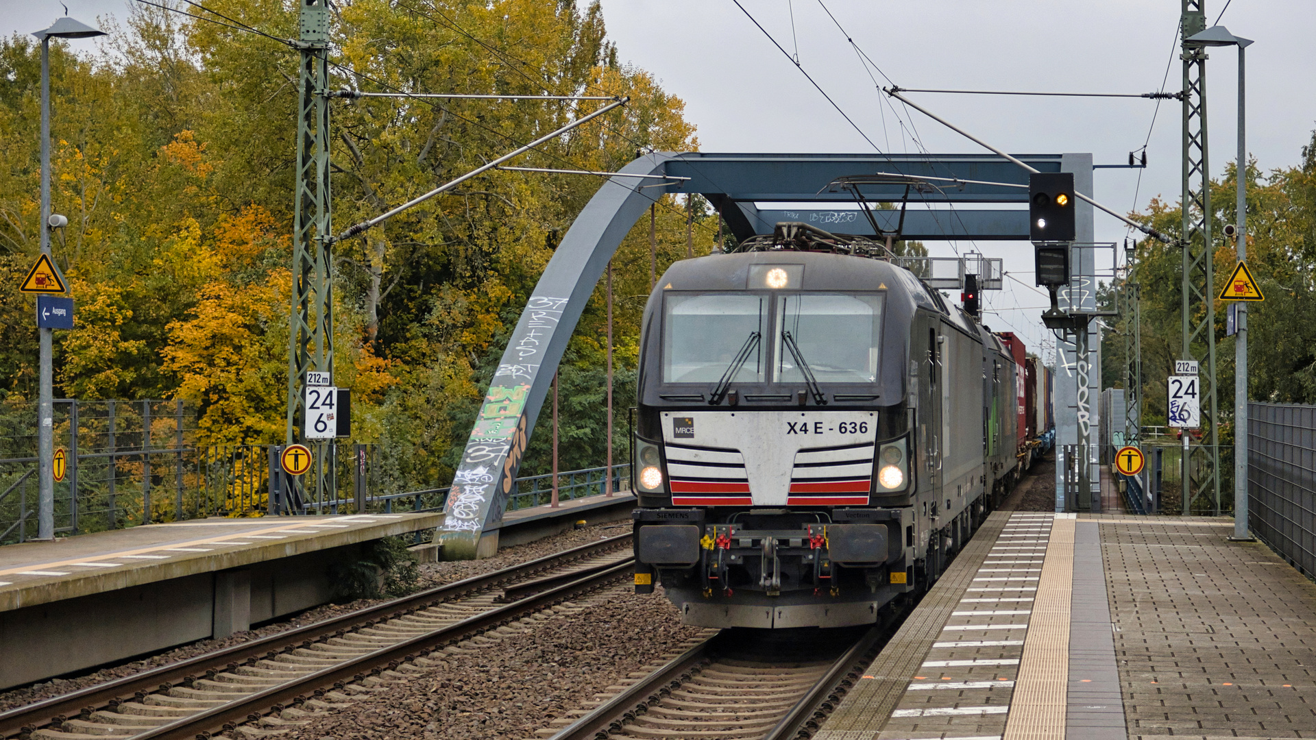 Auf dem "falschen" Gleis durch Erkner