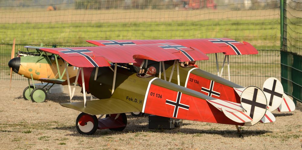 Auf dem Feldflugplatz 