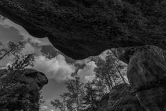 Auf dem Felsen bei Oybin