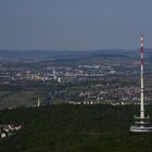 auf dem Fernsehturm....