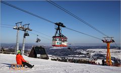 Auf dem Fichtelberg...