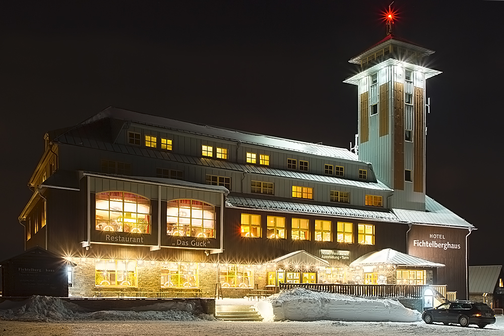 Auf dem Fichtelberg *** Foto & Bild | architektur, architektur bei nacht, winter Bilder auf ...
