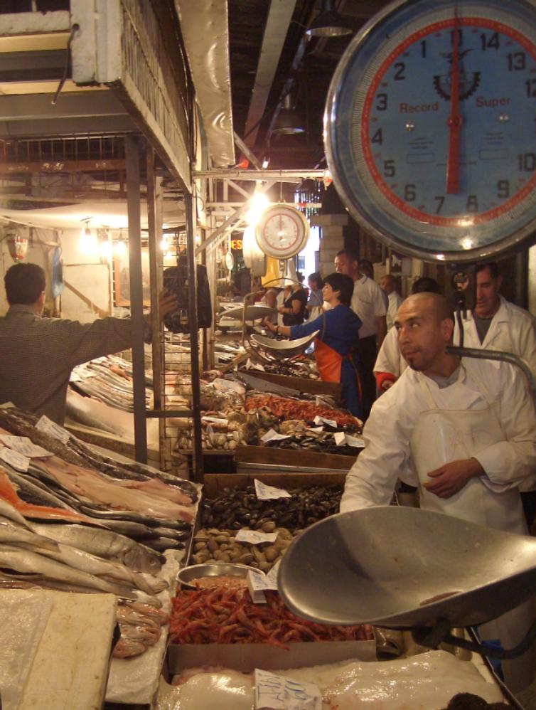 Auf dem Fischmarkt- 2. Versuch