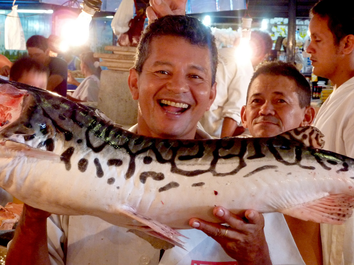 Auf dem Fischmarkt in Manaus
