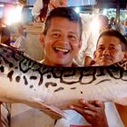 Auf dem Fischmarkt in Manaus