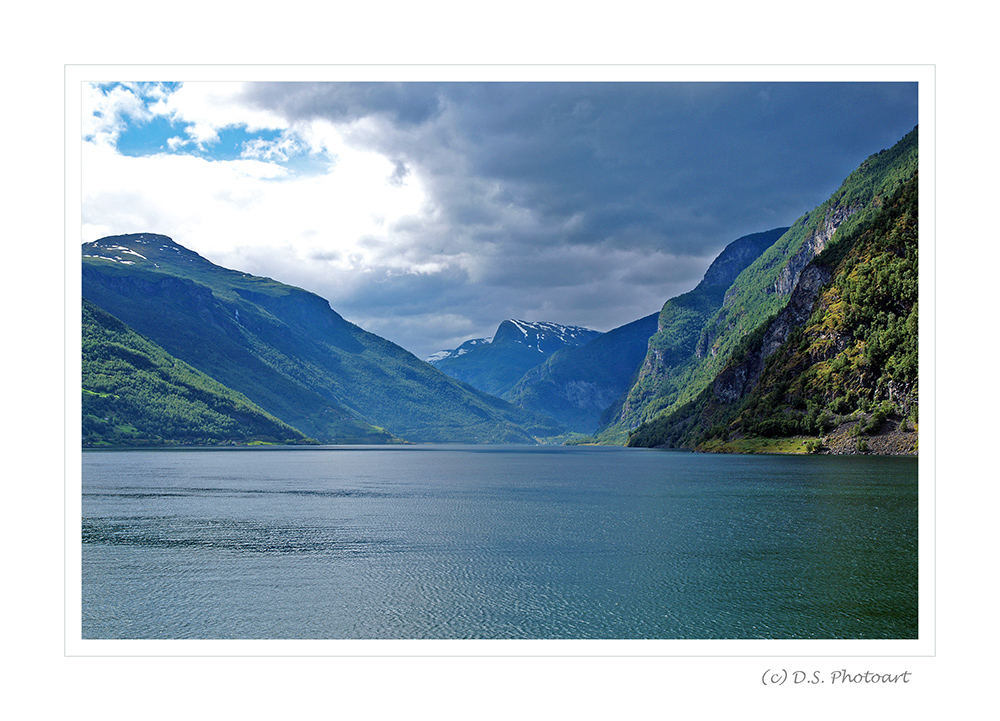 Auf dem Fjord