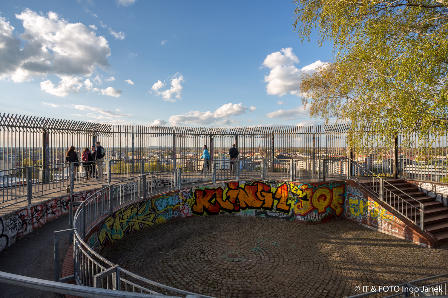 Auf dem Flakturm