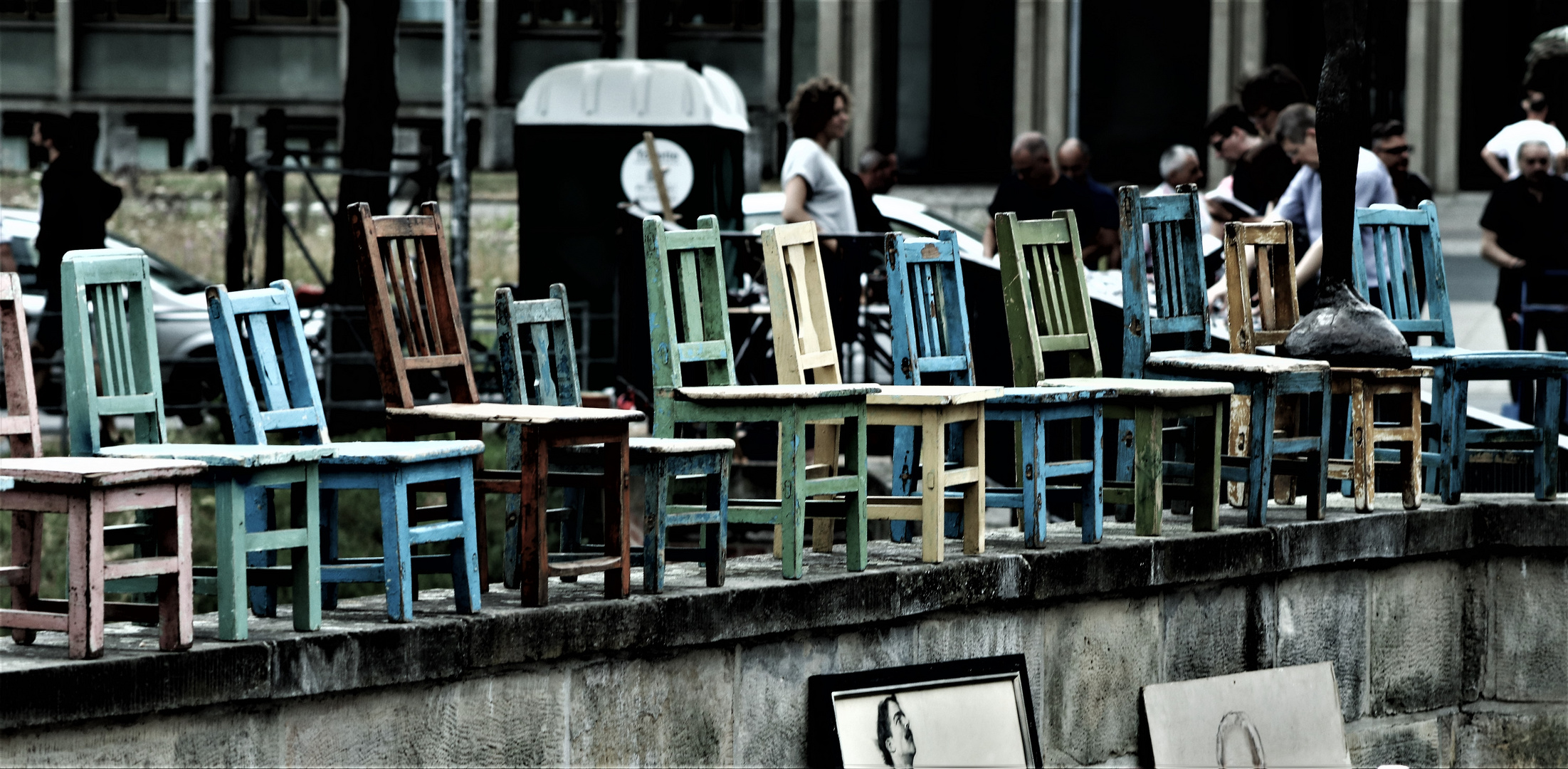 Auf dem Flohmarkt