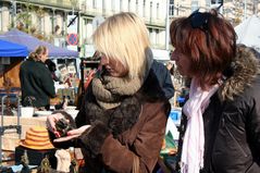 Auf dem Flohmarkt