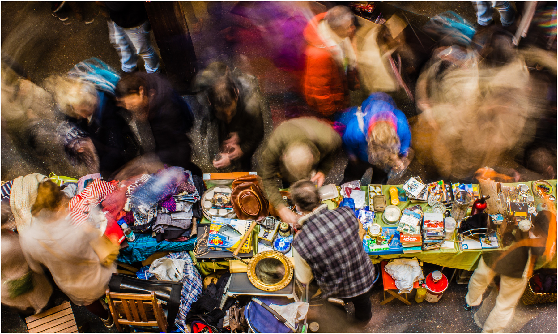 Auf dem Flohmarkt ...