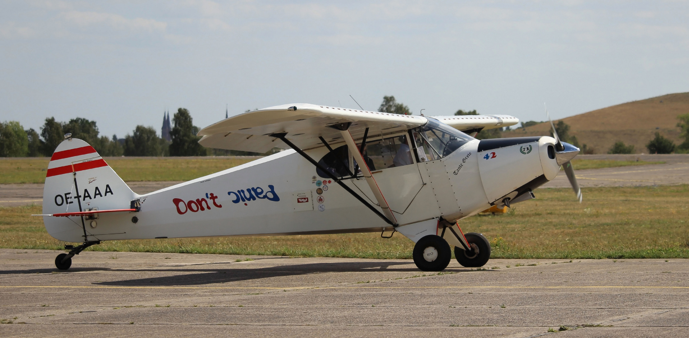 Auf dem Flugplatz