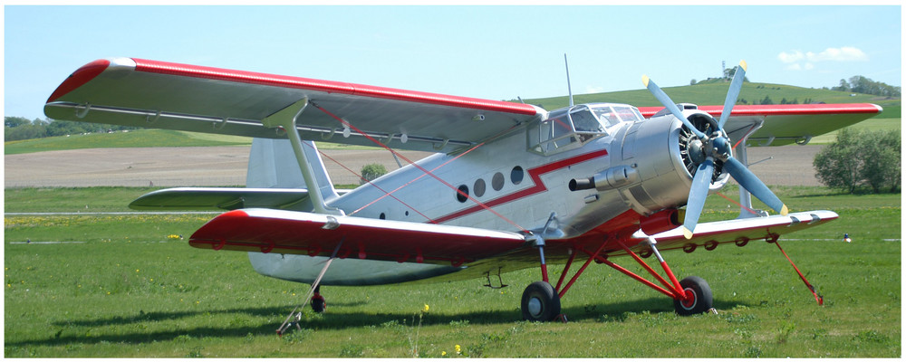 auf dem Flugplatzfest...