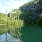 auf dem Fluss Cetina 