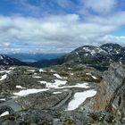 Auf dem Folgefonn-Gletscher