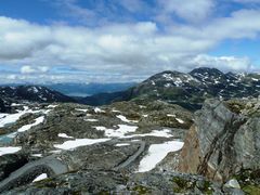 Auf dem Folgefonn-Gletscher