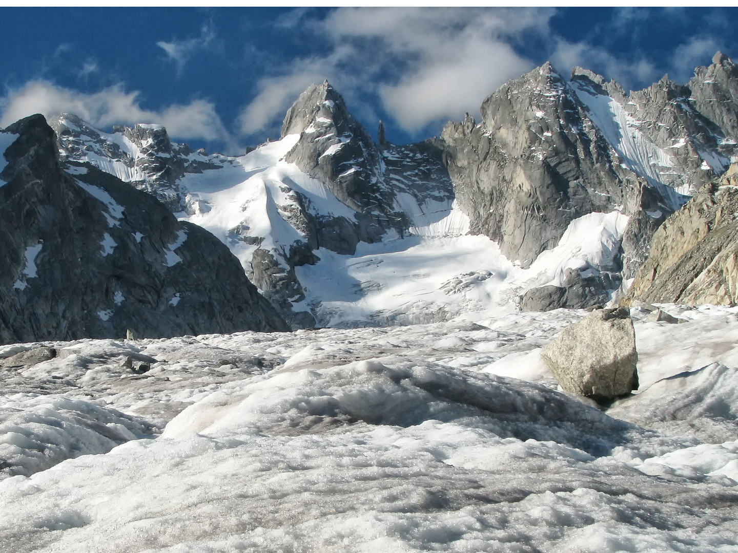 Auf dem Fornogletscher