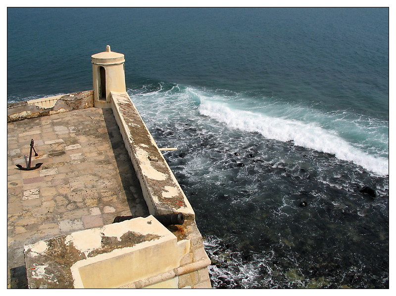 Auf dem Fort São Sebastião - São Tomé e Príncipe