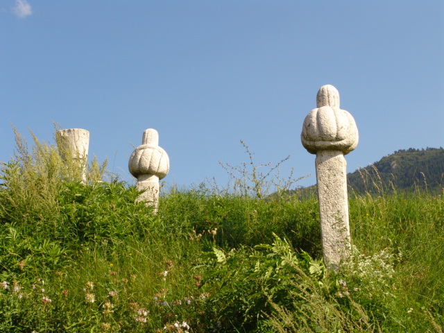 Auf dem Friedhof