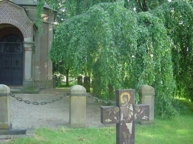 Auf dem Friedhof