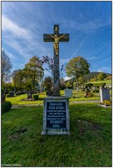 Auf dem Friedhof in Bernau im Schwarzwald