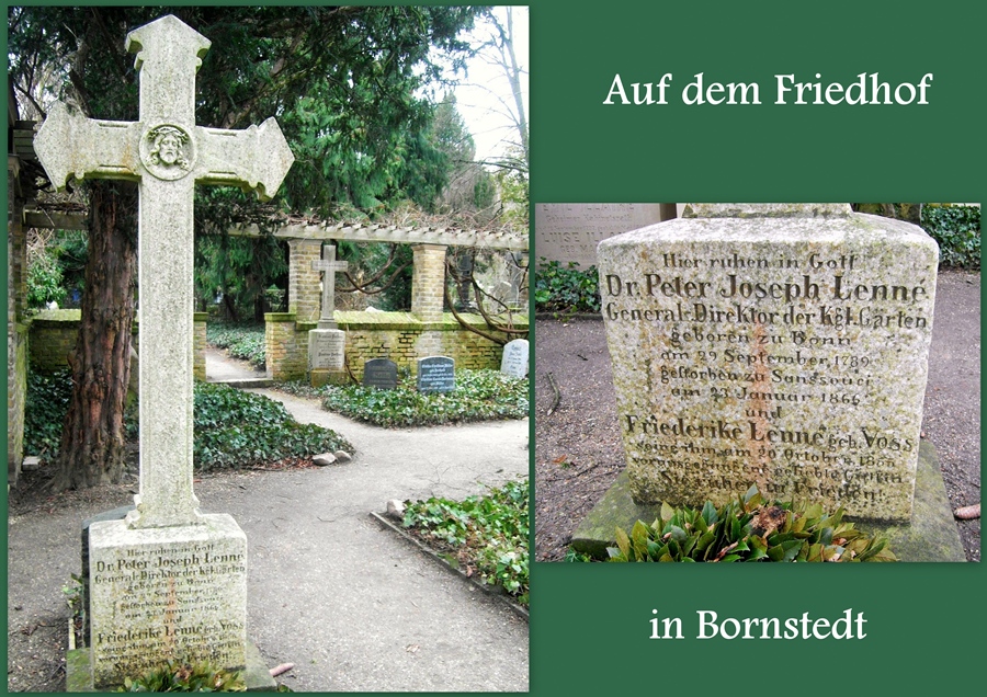 Auf dem Friedhof in Bornstedt