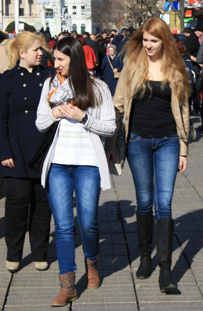 Auf dem Frühlingsmarkt in Timisoava