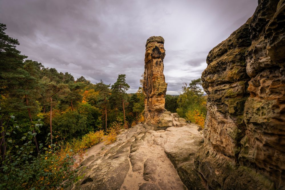 Auf dem Fünffingerfelsen