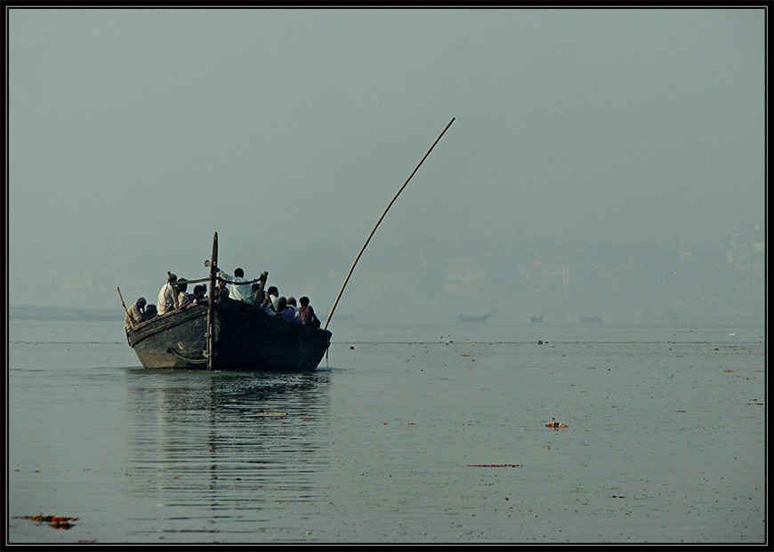 Auf dem Ganges