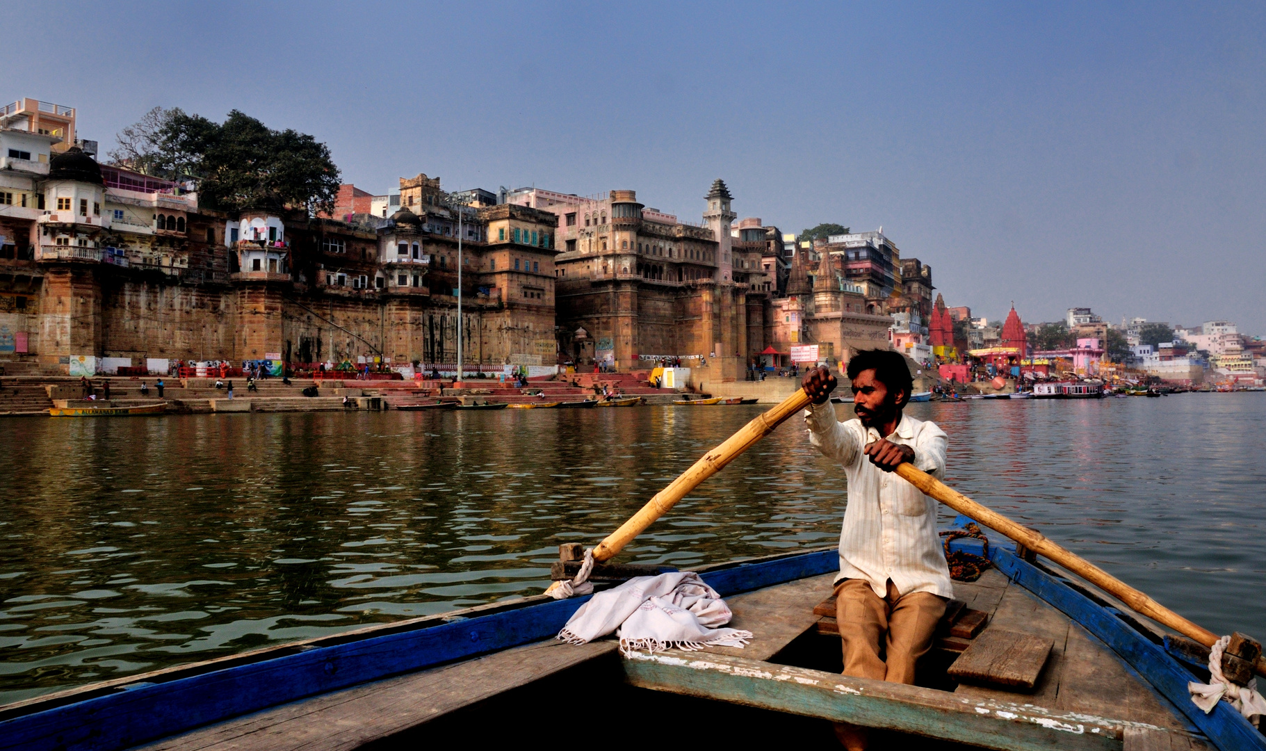 Auf dem Ganges