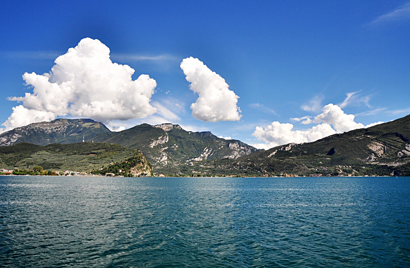 Auf dem Gardasee