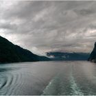 Auf dem Geiranger Fjord