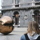 Auf dem Gelände des Trinity College in Dublin