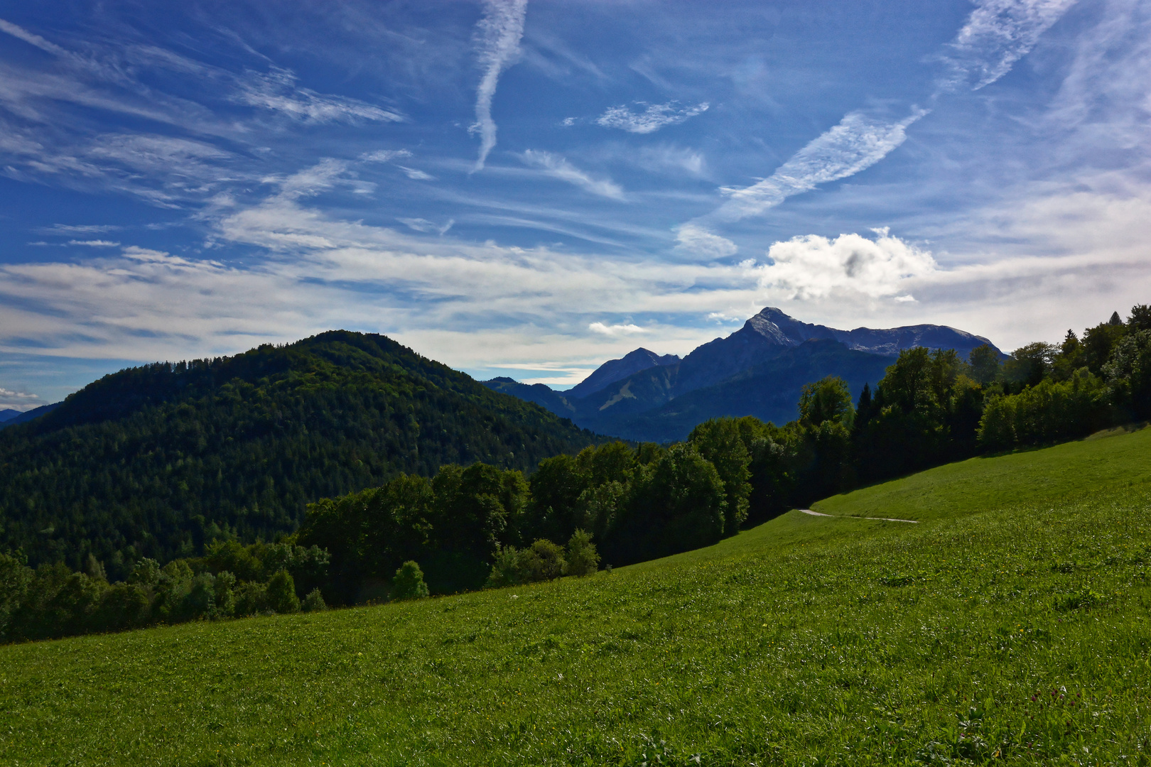 Auf dem Gerner Höhenweg