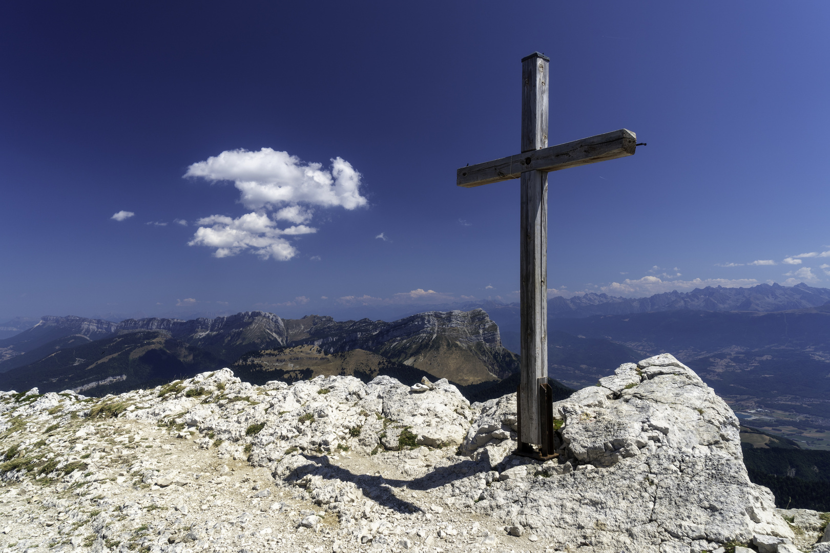 Auf dem Gipfel des Chamechaude