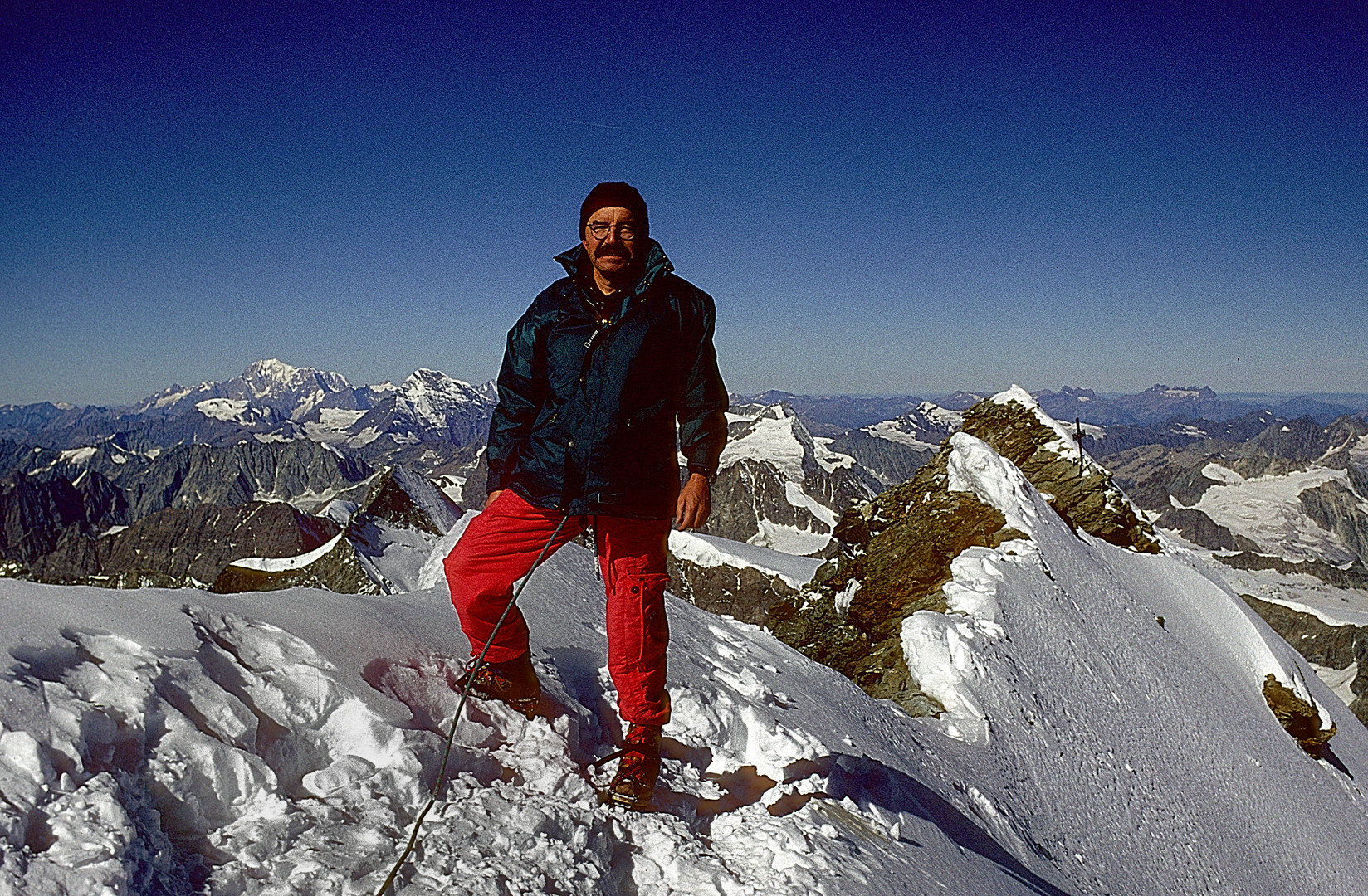 Auf dem Gipfel des Matterhorn