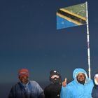 Auf dem Gipfel des Mt. Meru/Tansania