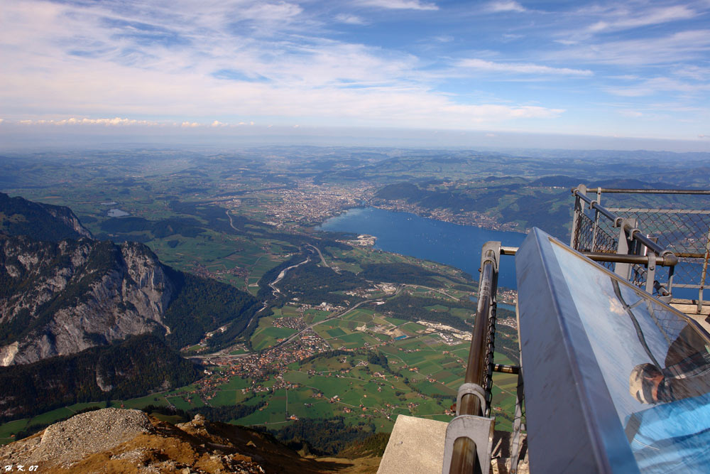 Auf dem Gipfel des Niesens / CH