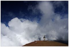 Auf dem Gipfel des Pico Birigoyo