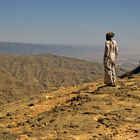 Auf dem Gipfelplateau des Jebel al-Qamar