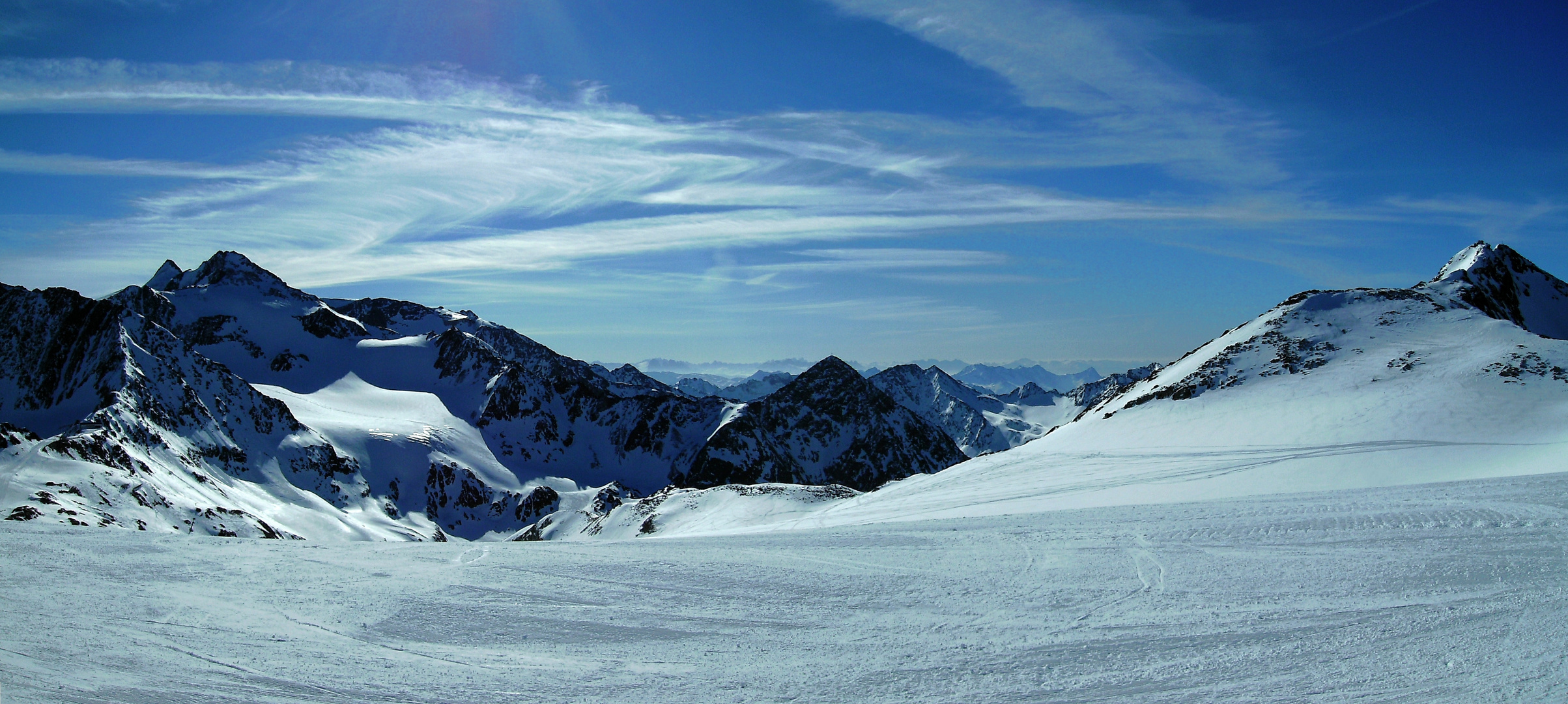 Auf dem Gletscher