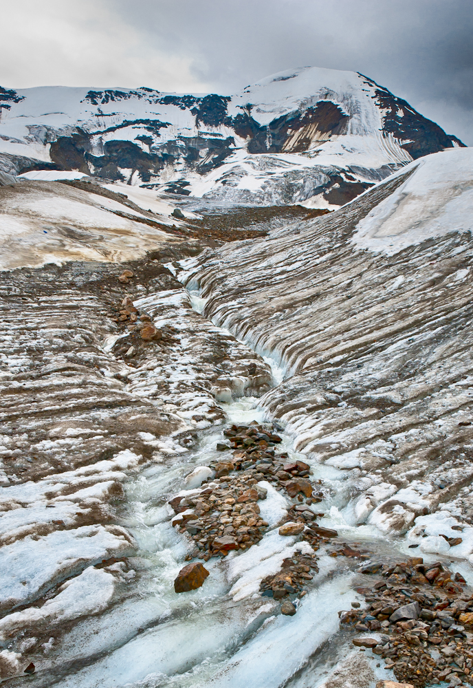 Auf dem Gletscher