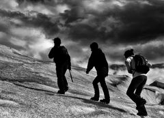 auf dem gletscher ...